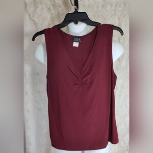 JKLA California Knit Tank Top Cherry Red NWOT